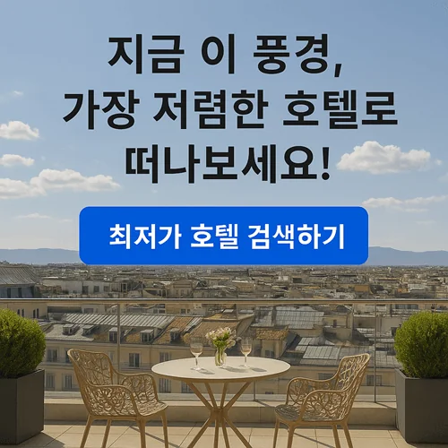 여행꿀팁